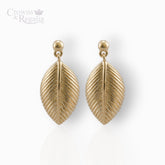 Princess Kate Leaf - Earrings